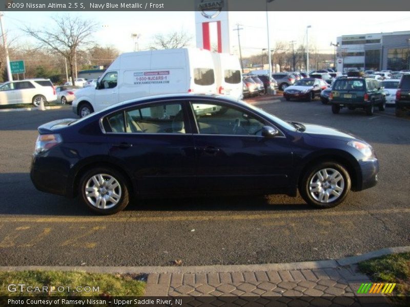 Navy Blue Metallic / Frost 2009 Nissan Altima 2.5 S