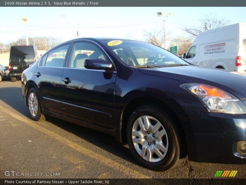 Navy Blue Metallic / Frost 2009 Nissan Altima 2.5 S