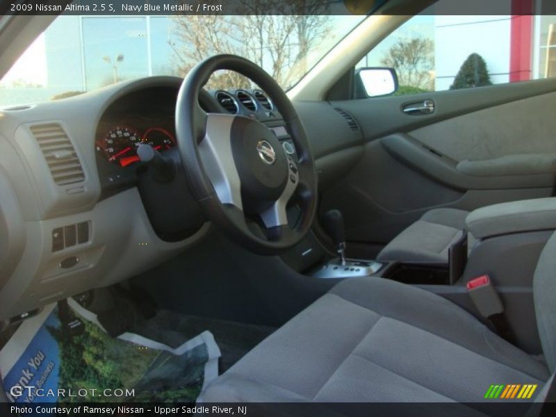 Navy Blue Metallic / Frost 2009 Nissan Altima 2.5 S