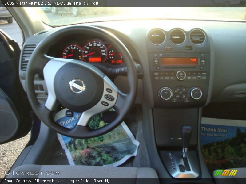 Navy Blue Metallic / Frost 2009 Nissan Altima 2.5 S