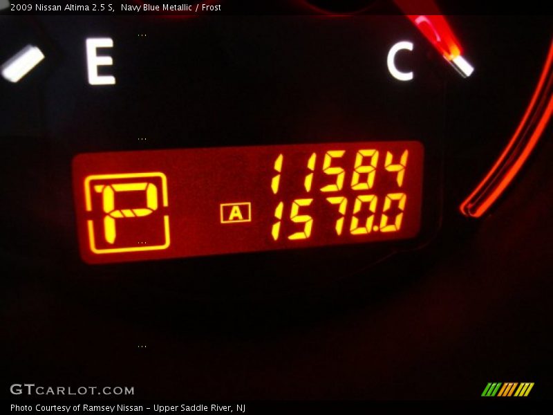 Navy Blue Metallic / Frost 2009 Nissan Altima 2.5 S