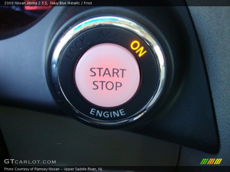 Navy Blue Metallic / Frost 2009 Nissan Altima 2.5 S