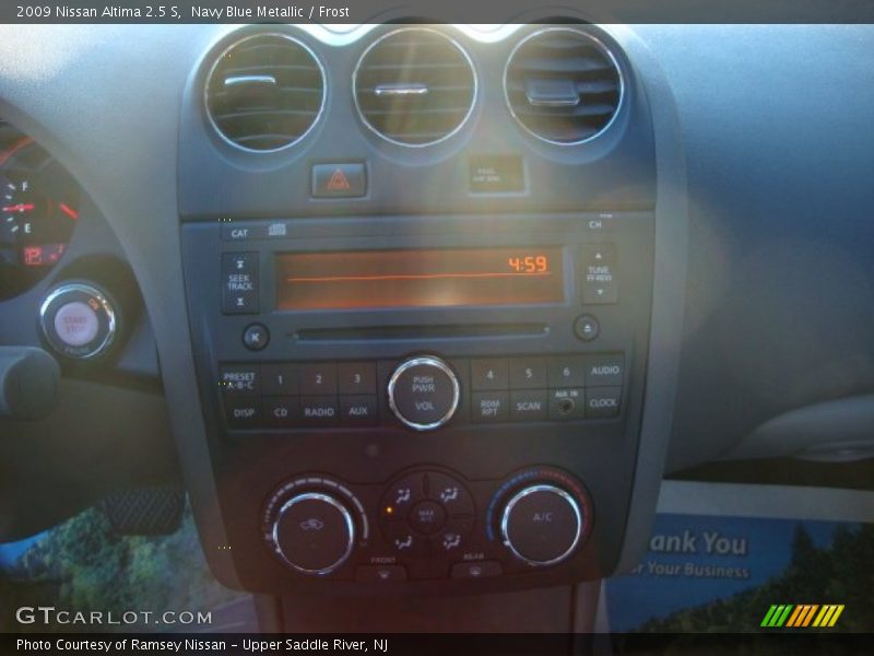 Navy Blue Metallic / Frost 2009 Nissan Altima 2.5 S
