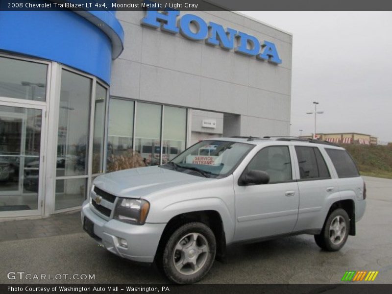 Moondust Metallic / Light Gray 2008 Chevrolet TrailBlazer LT 4x4