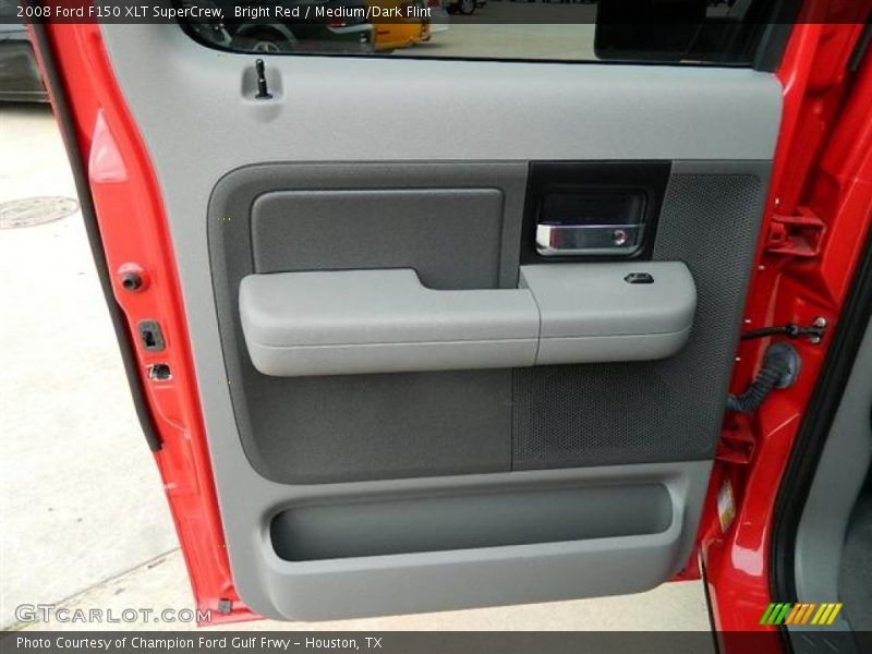 Bright Red / Medium/Dark Flint 2008 Ford F150 XLT SuperCrew