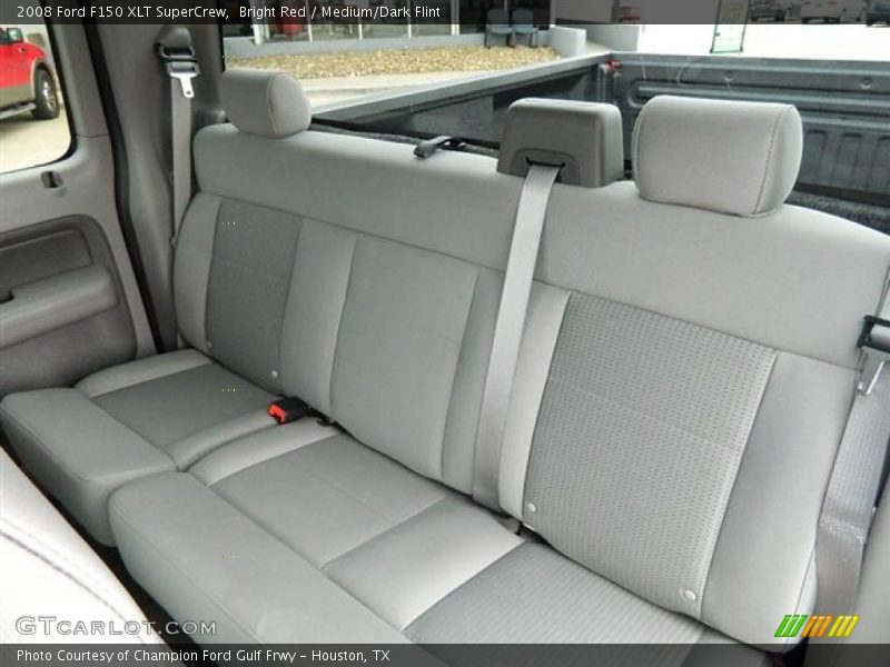 Bright Red / Medium/Dark Flint 2008 Ford F150 XLT SuperCrew