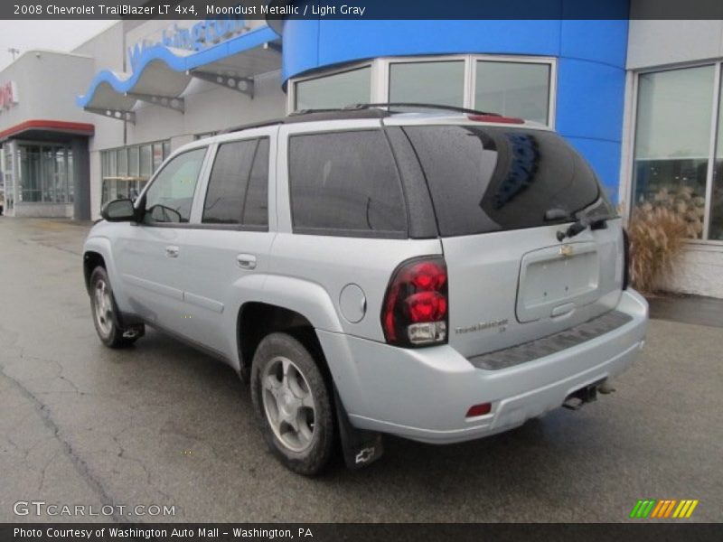 Moondust Metallic / Light Gray 2008 Chevrolet TrailBlazer LT 4x4
