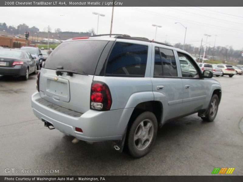 Moondust Metallic / Light Gray 2008 Chevrolet TrailBlazer LT 4x4