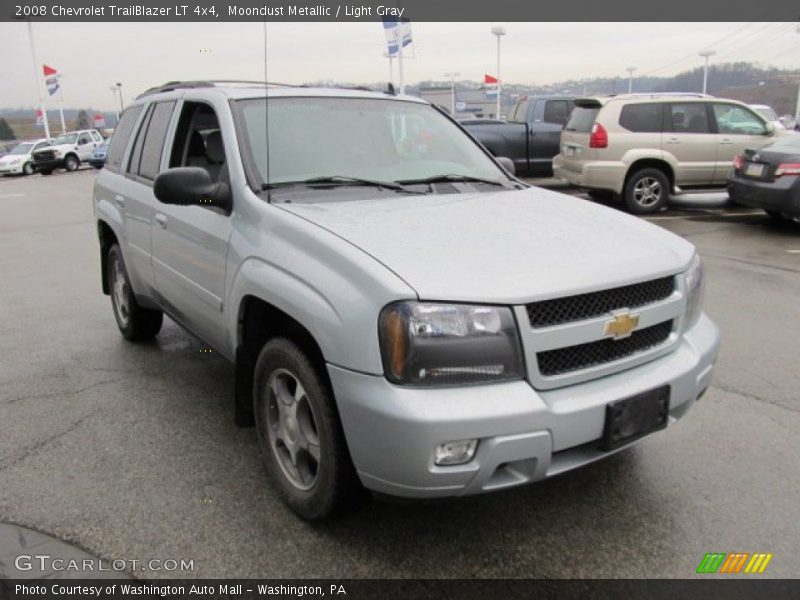 Moondust Metallic / Light Gray 2008 Chevrolet TrailBlazer LT 4x4