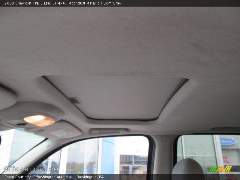 Moondust Metallic / Light Gray 2008 Chevrolet TrailBlazer LT 4x4