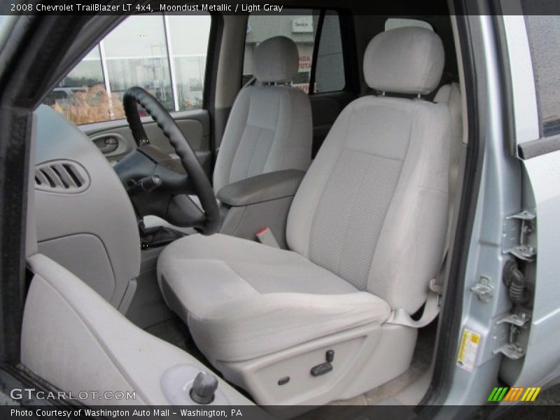 Moondust Metallic / Light Gray 2008 Chevrolet TrailBlazer LT 4x4