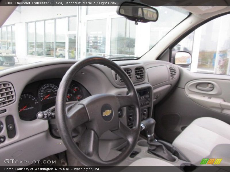 Moondust Metallic / Light Gray 2008 Chevrolet TrailBlazer LT 4x4