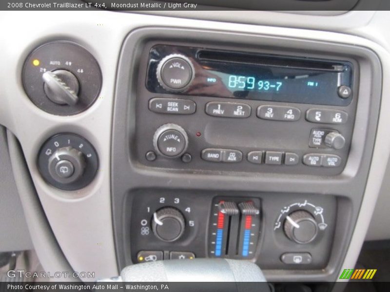 Moondust Metallic / Light Gray 2008 Chevrolet TrailBlazer LT 4x4
