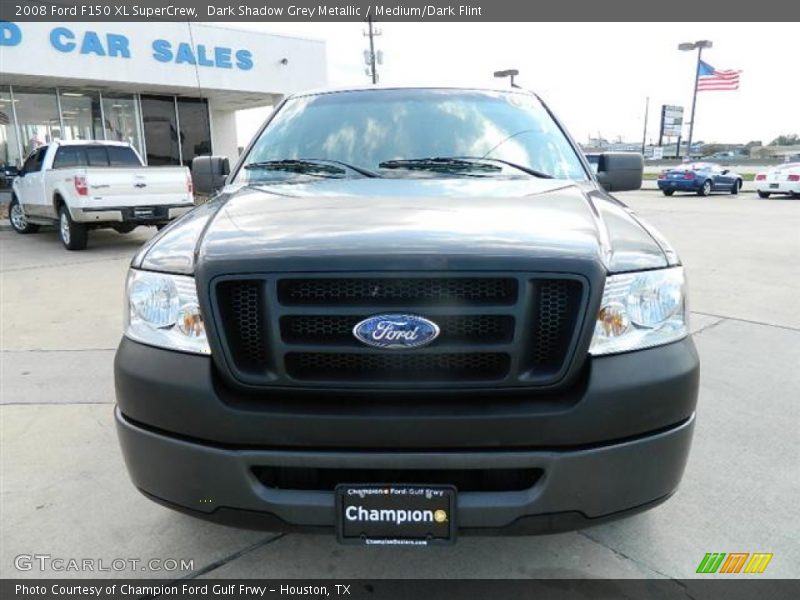 Dark Shadow Grey Metallic / Medium/Dark Flint 2008 Ford F150 XL SuperCrew