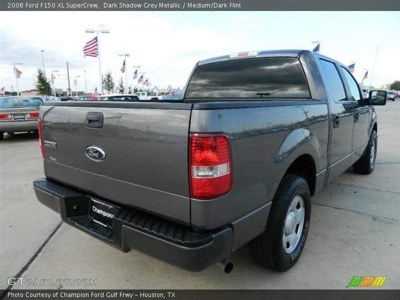 Dark Shadow Grey Metallic / Medium/Dark Flint 2008 Ford F150 XL SuperCrew
