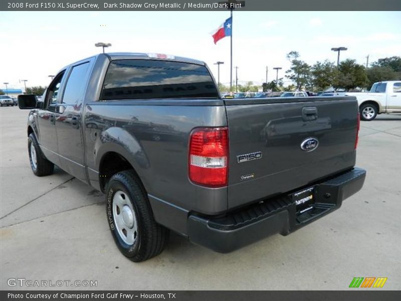 Dark Shadow Grey Metallic / Medium/Dark Flint 2008 Ford F150 XL SuperCrew