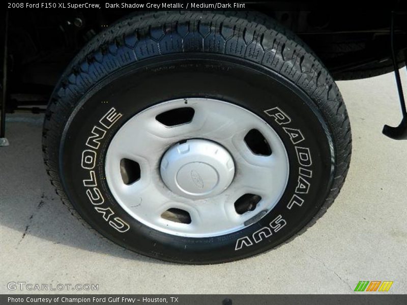 Dark Shadow Grey Metallic / Medium/Dark Flint 2008 Ford F150 XL SuperCrew