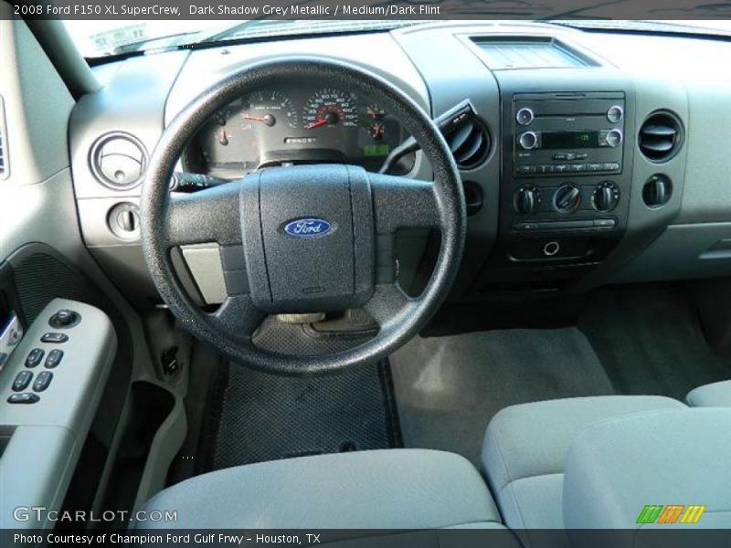 Dark Shadow Grey Metallic / Medium/Dark Flint 2008 Ford F150 XL SuperCrew
