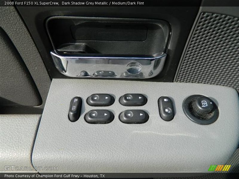 Dark Shadow Grey Metallic / Medium/Dark Flint 2008 Ford F150 XL SuperCrew