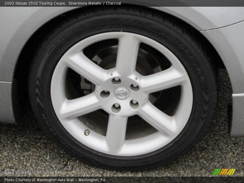 Silverstone Metallic / Charcoal 2003 Nissan 350Z Touring Coupe