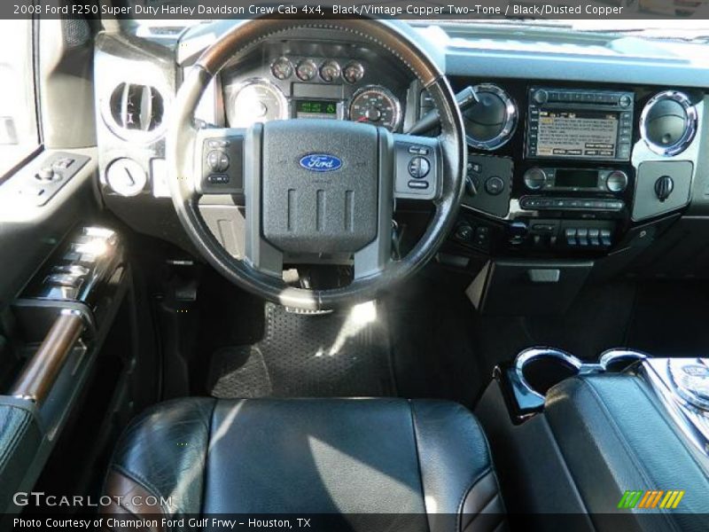 Dashboard of 2008 F250 Super Duty Harley Davidson Crew Cab 4x4
