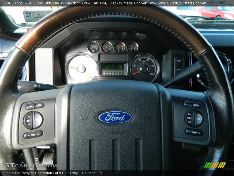  2008 F250 Super Duty Harley Davidson Crew Cab 4x4 Steering Wheel