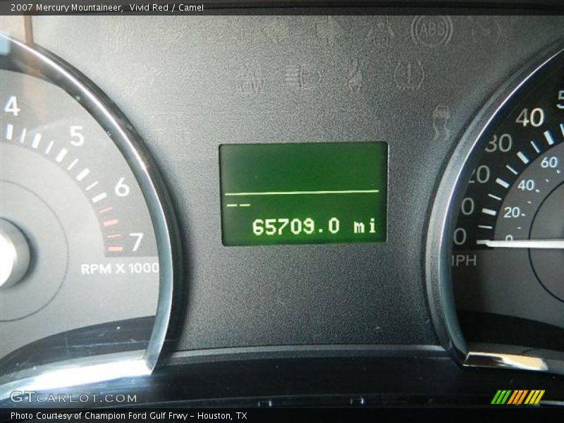 Vivid Red / Camel 2007 Mercury Mountaineer