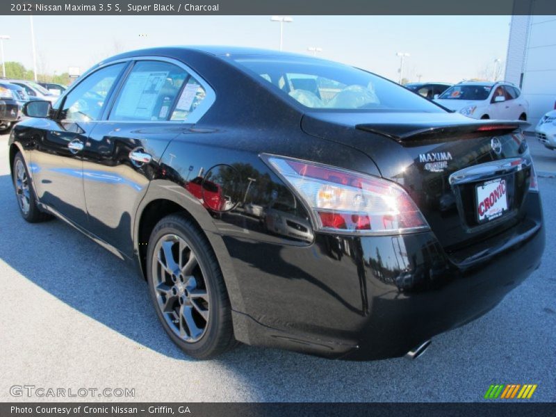 Super Black / Charcoal 2012 Nissan Maxima 3.5 S