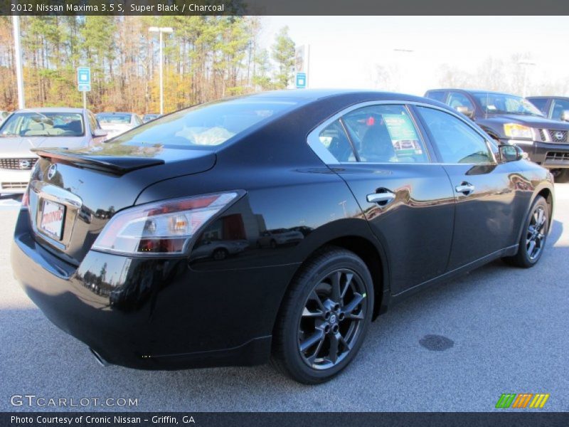 Super Black / Charcoal 2012 Nissan Maxima 3.5 S