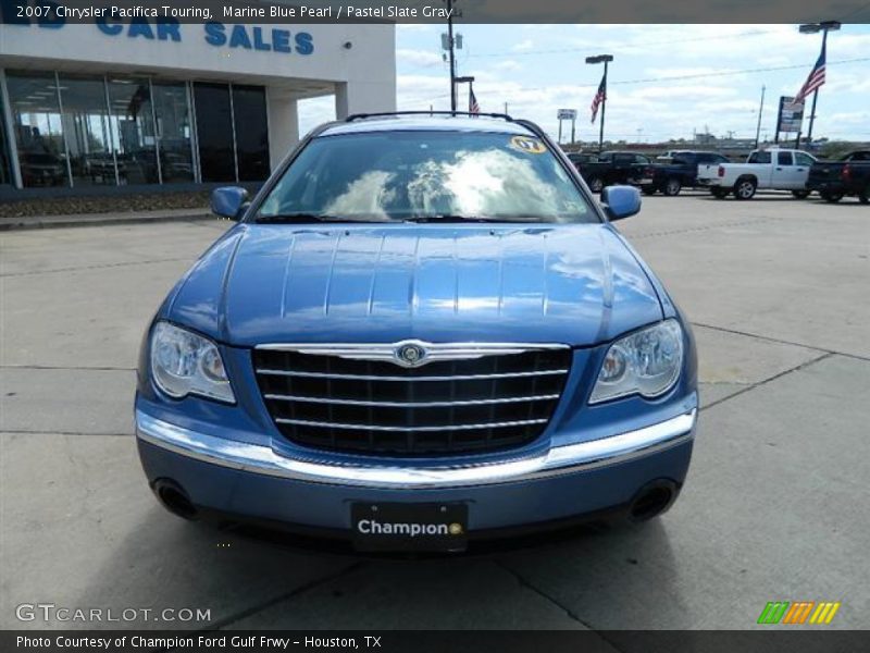 Marine Blue Pearl / Pastel Slate Gray 2007 Chrysler Pacifica Touring