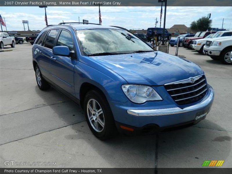 Marine Blue Pearl / Pastel Slate Gray 2007 Chrysler Pacifica Touring