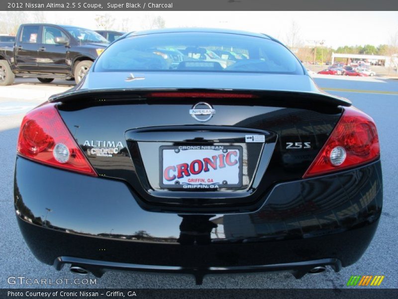 Super Black / Charcoal 2012 Nissan Altima 2.5 S Coupe