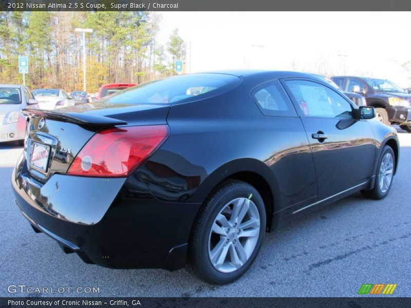 Super Black / Charcoal 2012 Nissan Altima 2.5 S Coupe