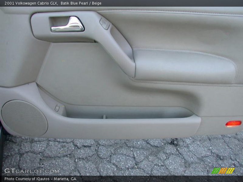 Batik Blue Pearl / Beige 2001 Volkswagen Cabrio GLX