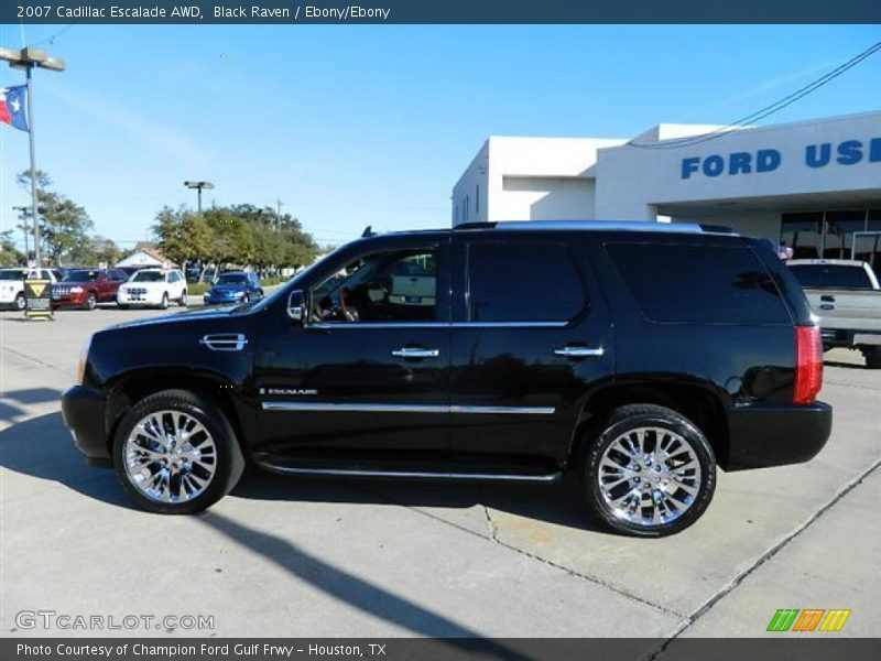 Black Raven / Ebony/Ebony 2007 Cadillac Escalade AWD
