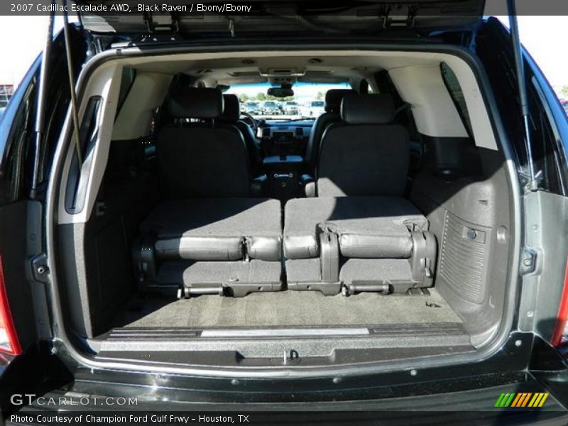 Black Raven / Ebony/Ebony 2007 Cadillac Escalade AWD