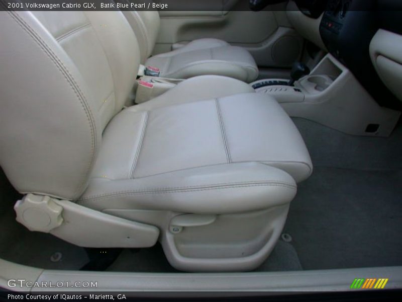 Batik Blue Pearl / Beige 2001 Volkswagen Cabrio GLX