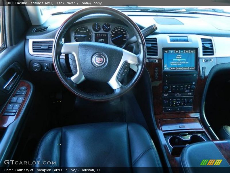 Black Raven / Ebony/Ebony 2007 Cadillac Escalade AWD