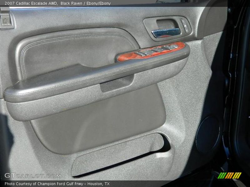 Black Raven / Ebony/Ebony 2007 Cadillac Escalade AWD