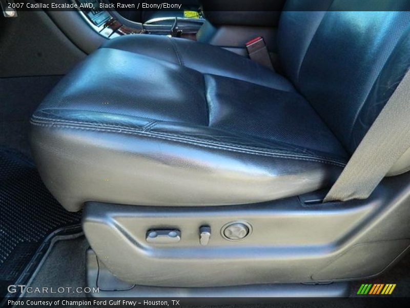 Black Raven / Ebony/Ebony 2007 Cadillac Escalade AWD
