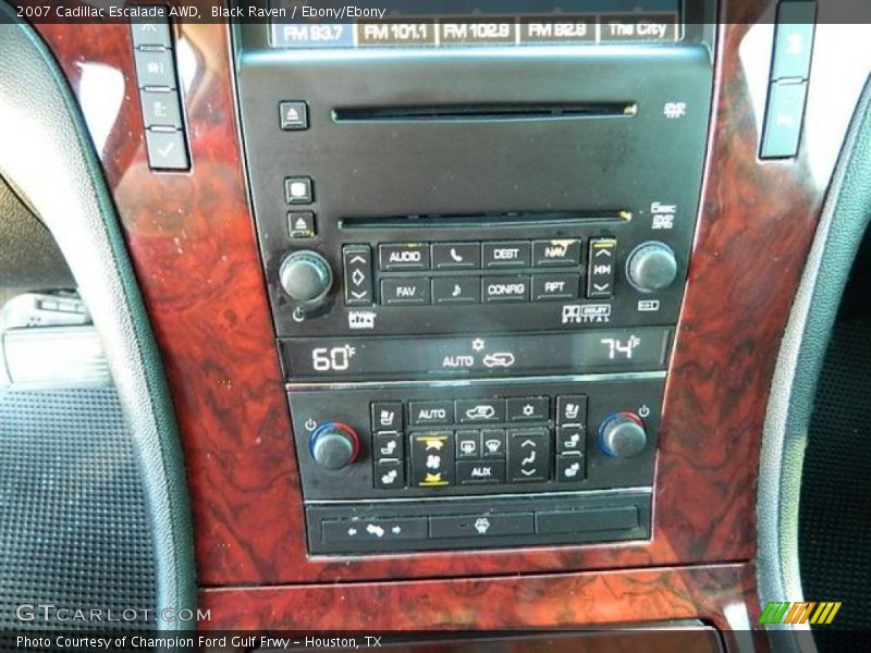 Black Raven / Ebony/Ebony 2007 Cadillac Escalade AWD