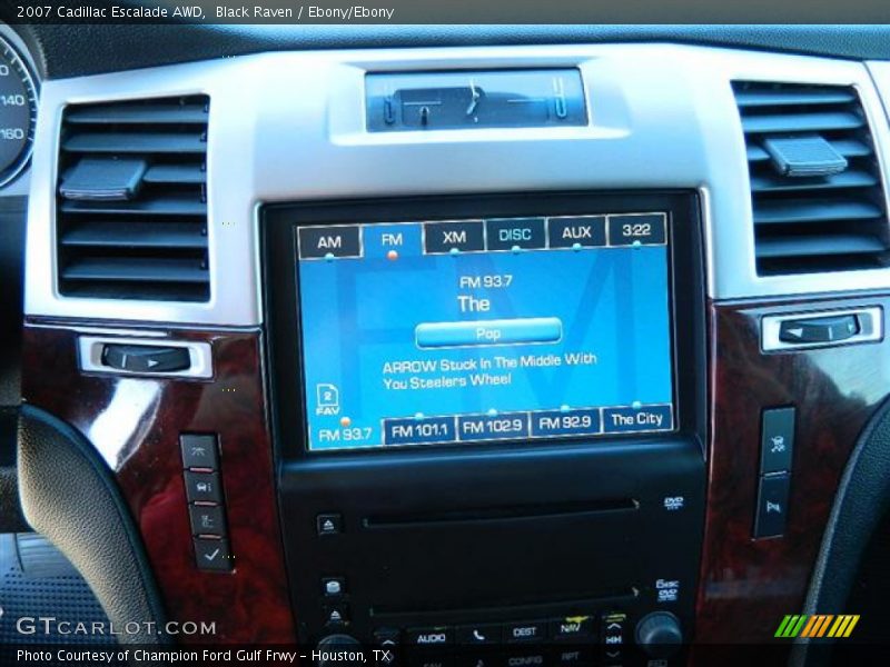 Black Raven / Ebony/Ebony 2007 Cadillac Escalade AWD