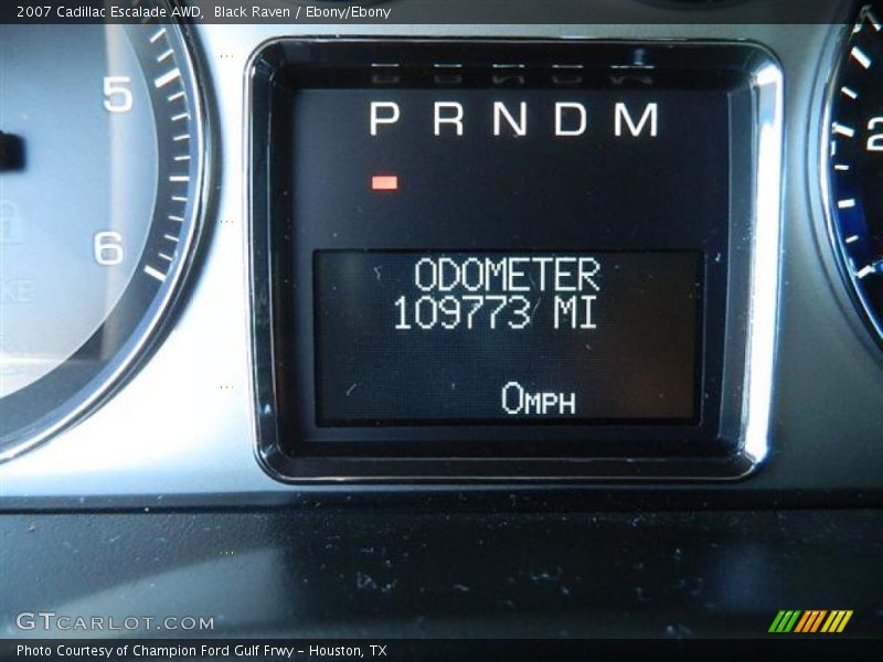 Black Raven / Ebony/Ebony 2007 Cadillac Escalade AWD