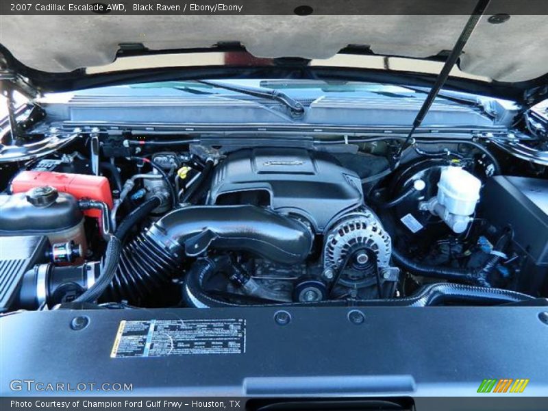 Black Raven / Ebony/Ebony 2007 Cadillac Escalade AWD