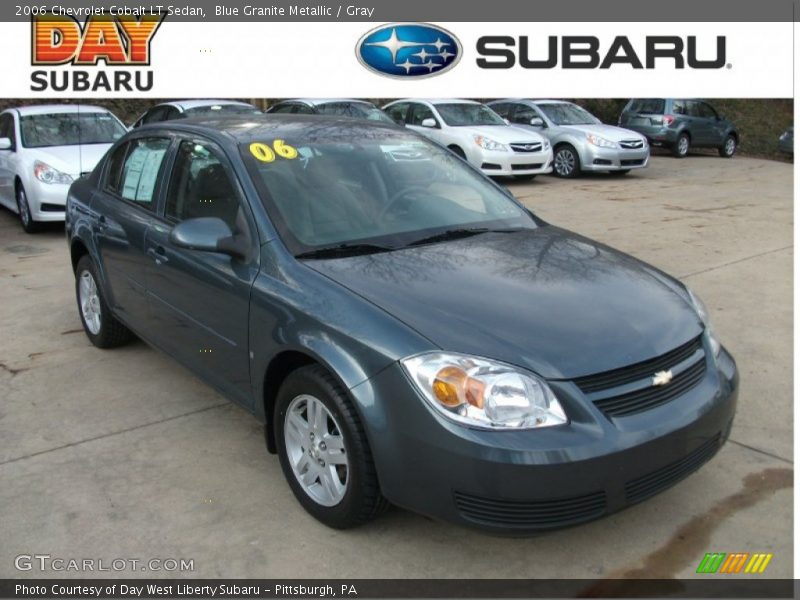 Blue Granite Metallic / Gray 2006 Chevrolet Cobalt LT Sedan