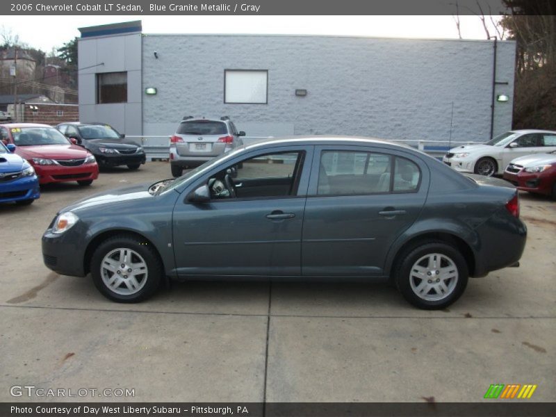 Blue Granite Metallic / Gray 2006 Chevrolet Cobalt LT Sedan