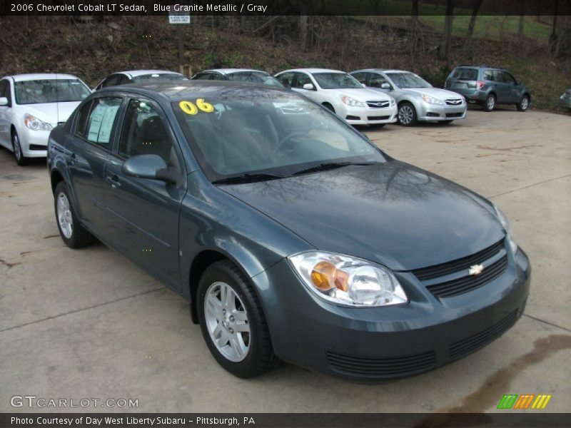 Blue Granite Metallic / Gray 2006 Chevrolet Cobalt LT Sedan