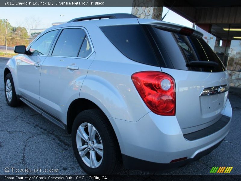 Silver Ice Metallic / Jet Black 2011 Chevrolet Equinox LT