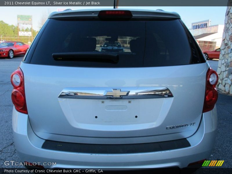 Silver Ice Metallic / Jet Black 2011 Chevrolet Equinox LT