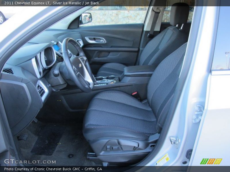 Silver Ice Metallic / Jet Black 2011 Chevrolet Equinox LT